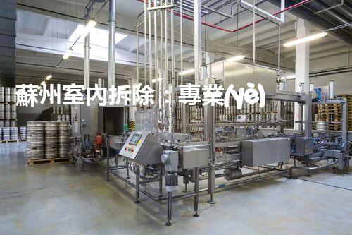 蘇州室內拆除：專業(yè)高效，安全環(huán)保一站式服務